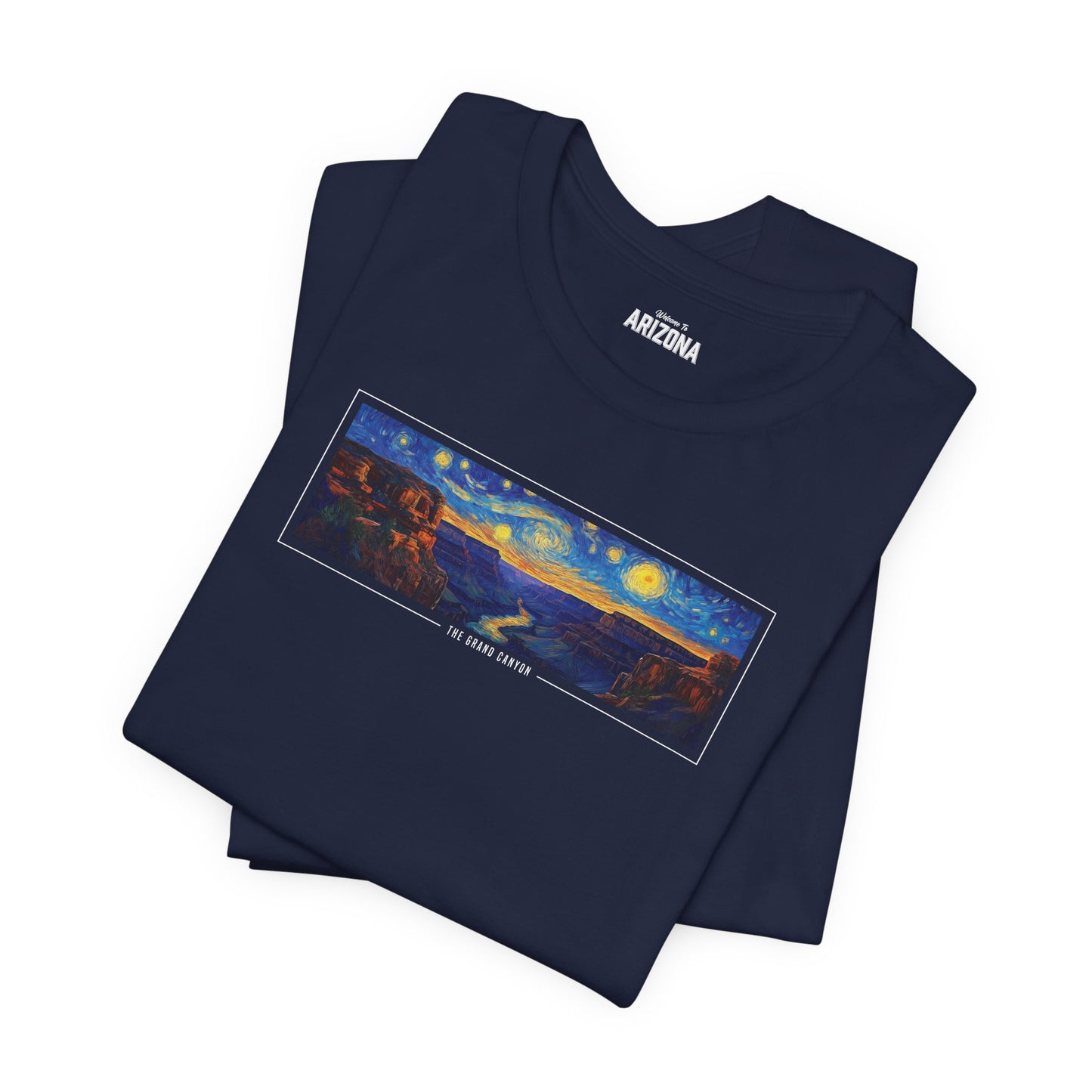 Starry Grand Canyon Van Gogh Inspired Arizona Unisex Tee