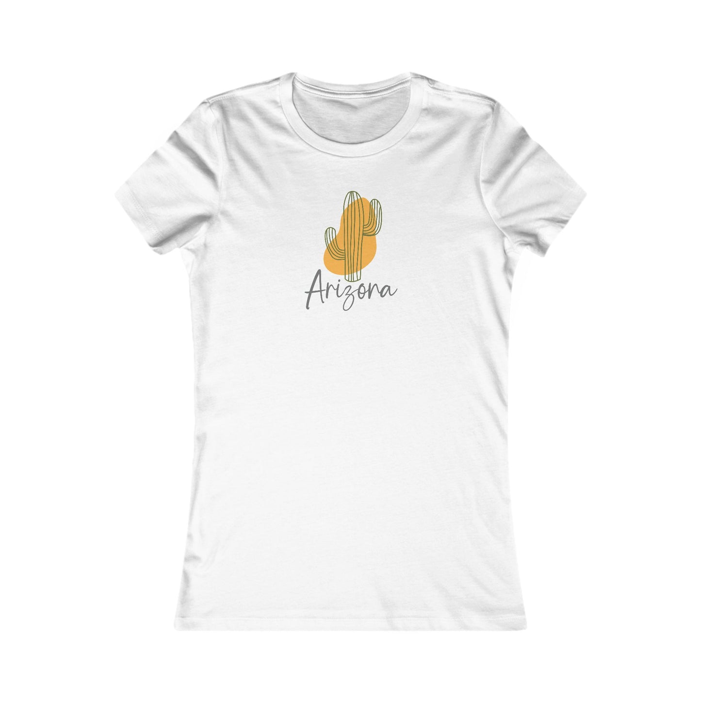Arizona Abstract Cactus Women's Tee