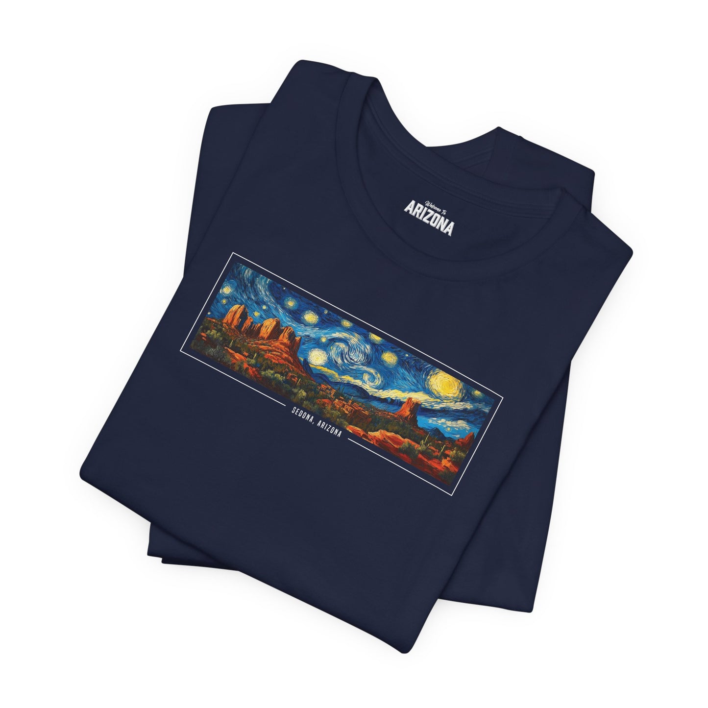 Starry Sedona Van Gogh Inspired Arizona Unisex Tee