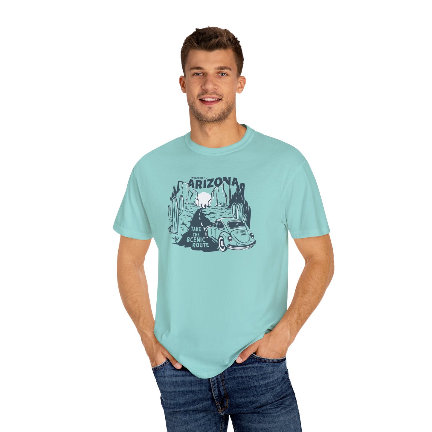 Arizona Retro Road Trip Unisex Tee