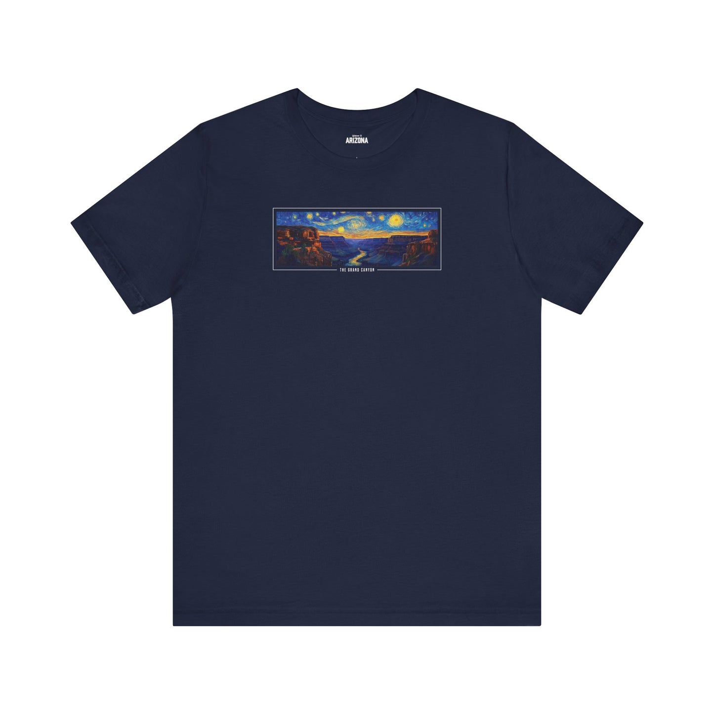 Starry Grand Canyon Van Gogh Inspired Arizona Unisex Tee