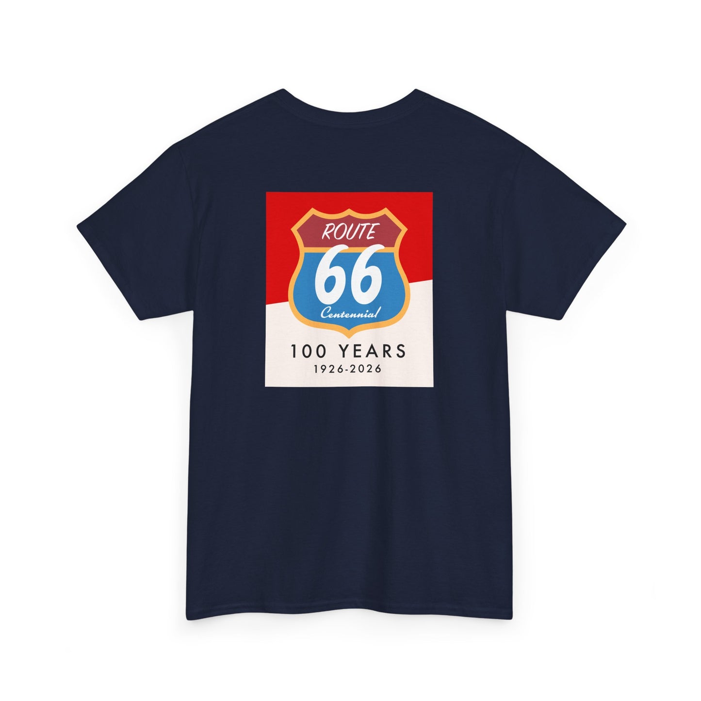 Route 66 Centennial Tee — '100 Years 1926-2026' Retro Road Trip T-Shirt