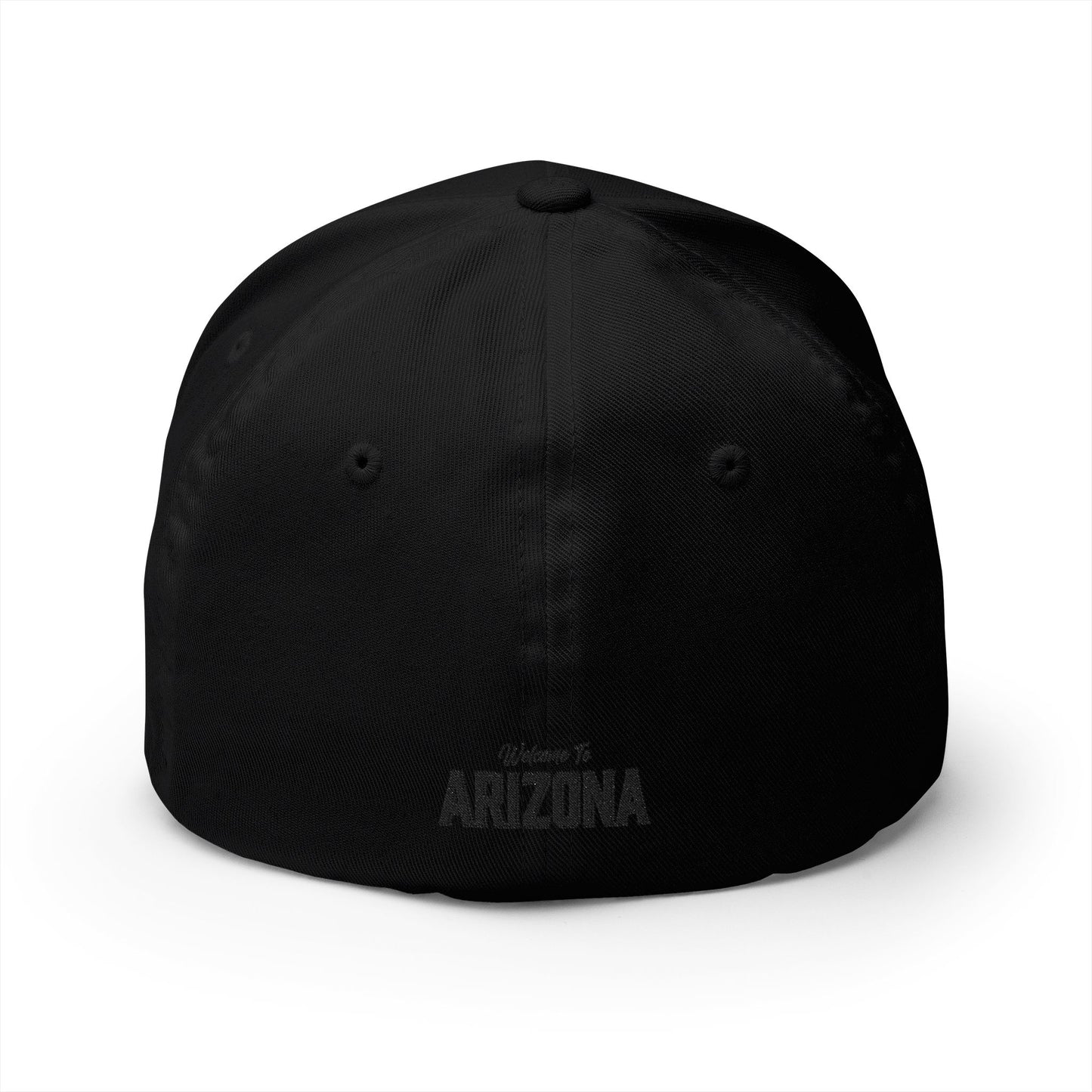 Blackout Edition AZ Embroidered Closed Back Hat