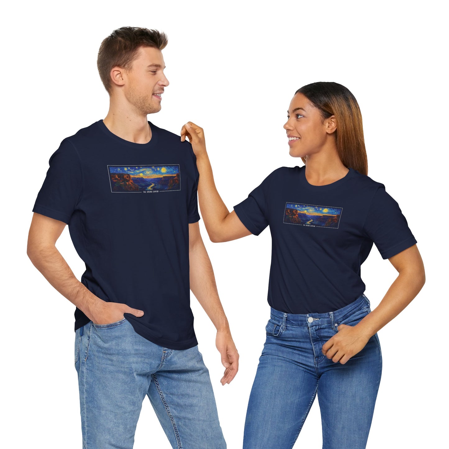 Starry Grand Canyon Van Gogh Inspired Arizona Unisex Tee