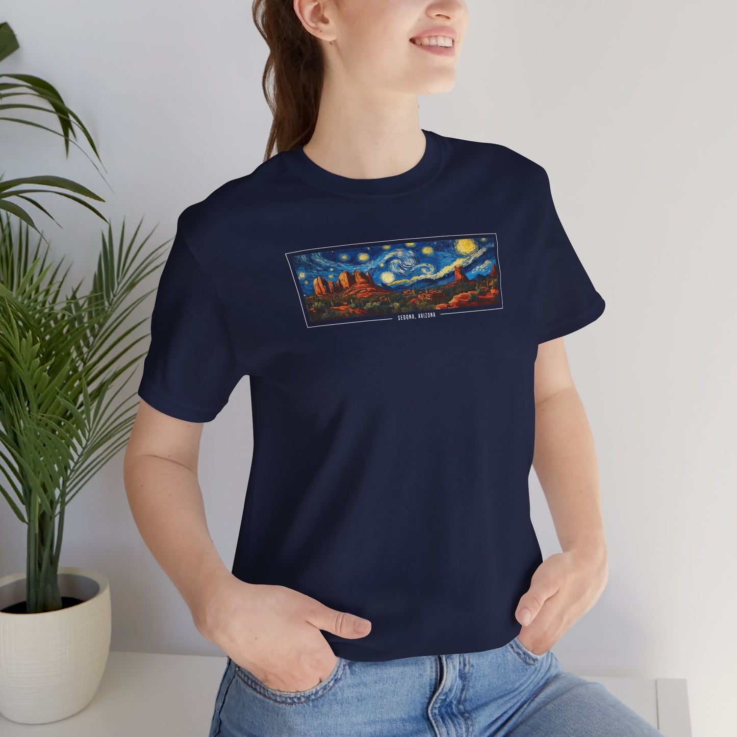 Starry Sedona Van Gogh Inspired Arizona Unisex Tee