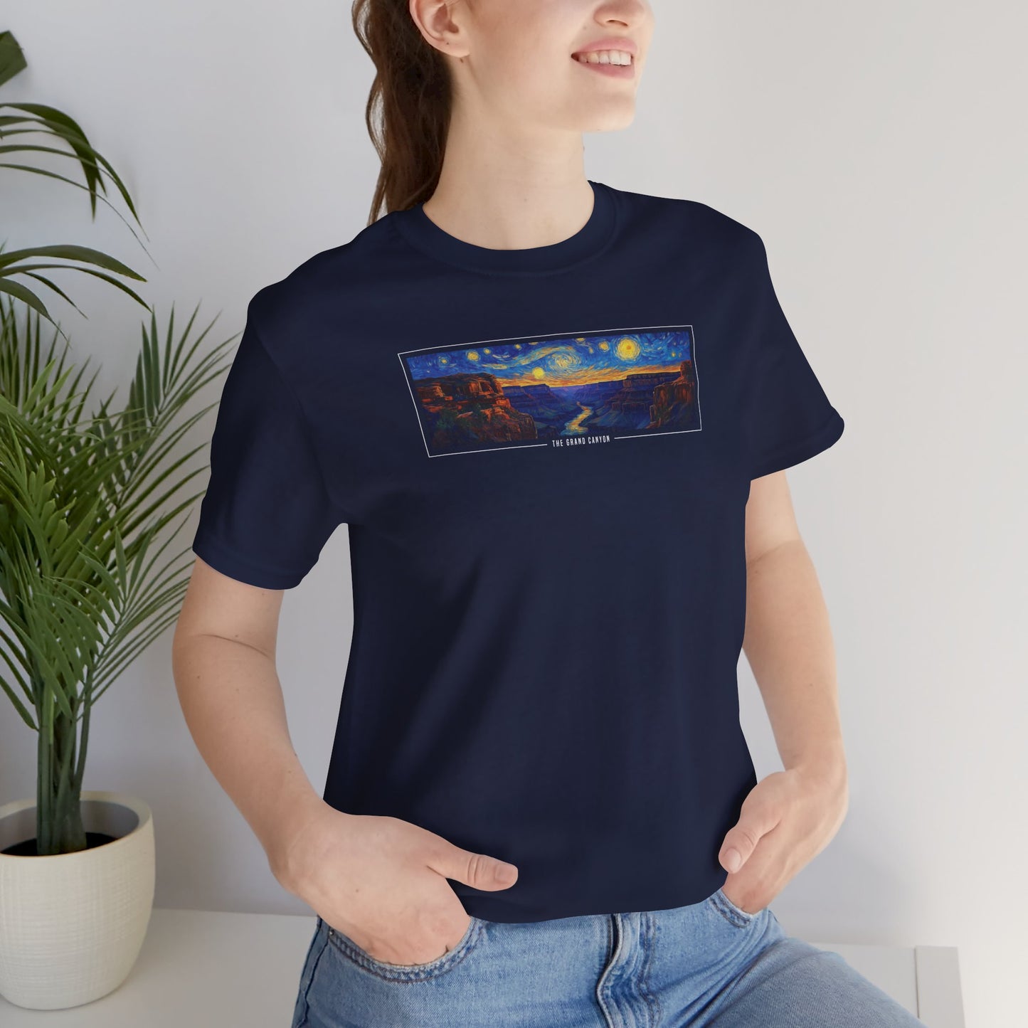 Starry Grand Canyon Van Gogh Inspired Arizona Unisex Tee
