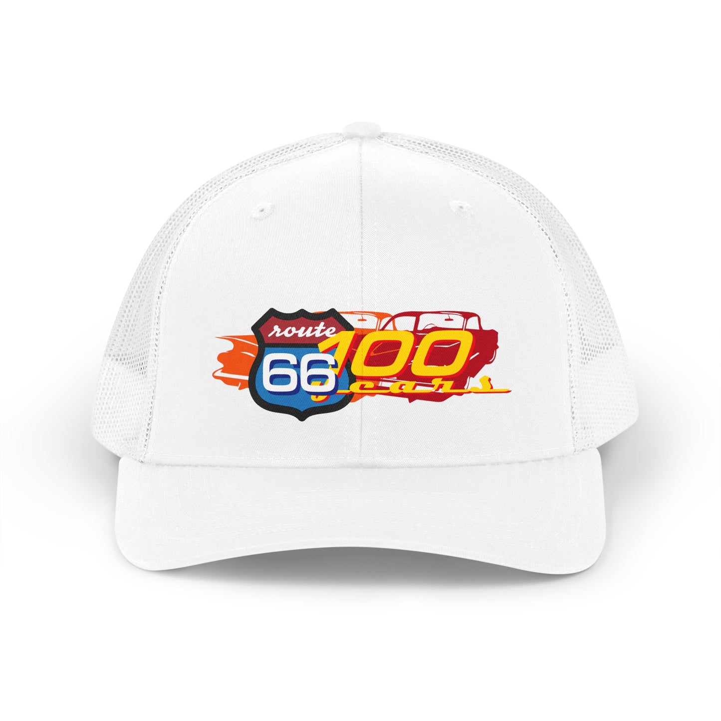Trucker Hat — Retro Route 66 100th Anniversary Patch