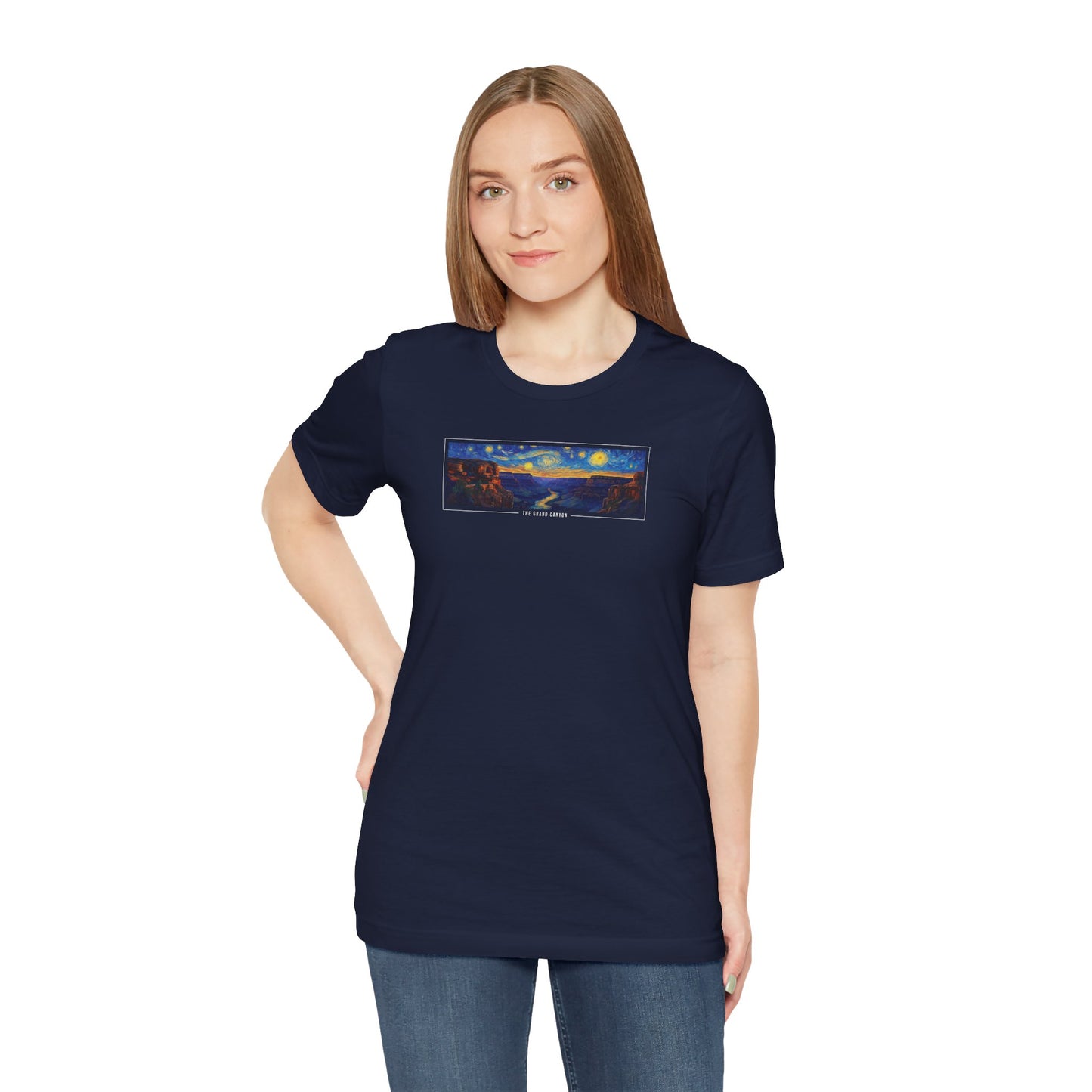 Starry Grand Canyon Van Gogh Inspired Arizona Unisex Tee