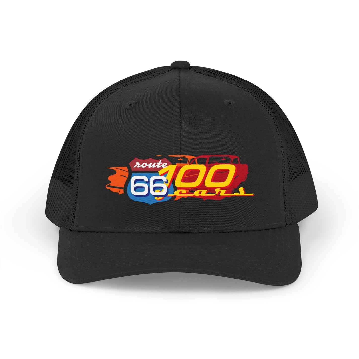 Trucker Hat — Retro Route 66 100th Anniversary Patch