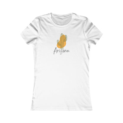 Arizona Abstract Cactus Women's Tee