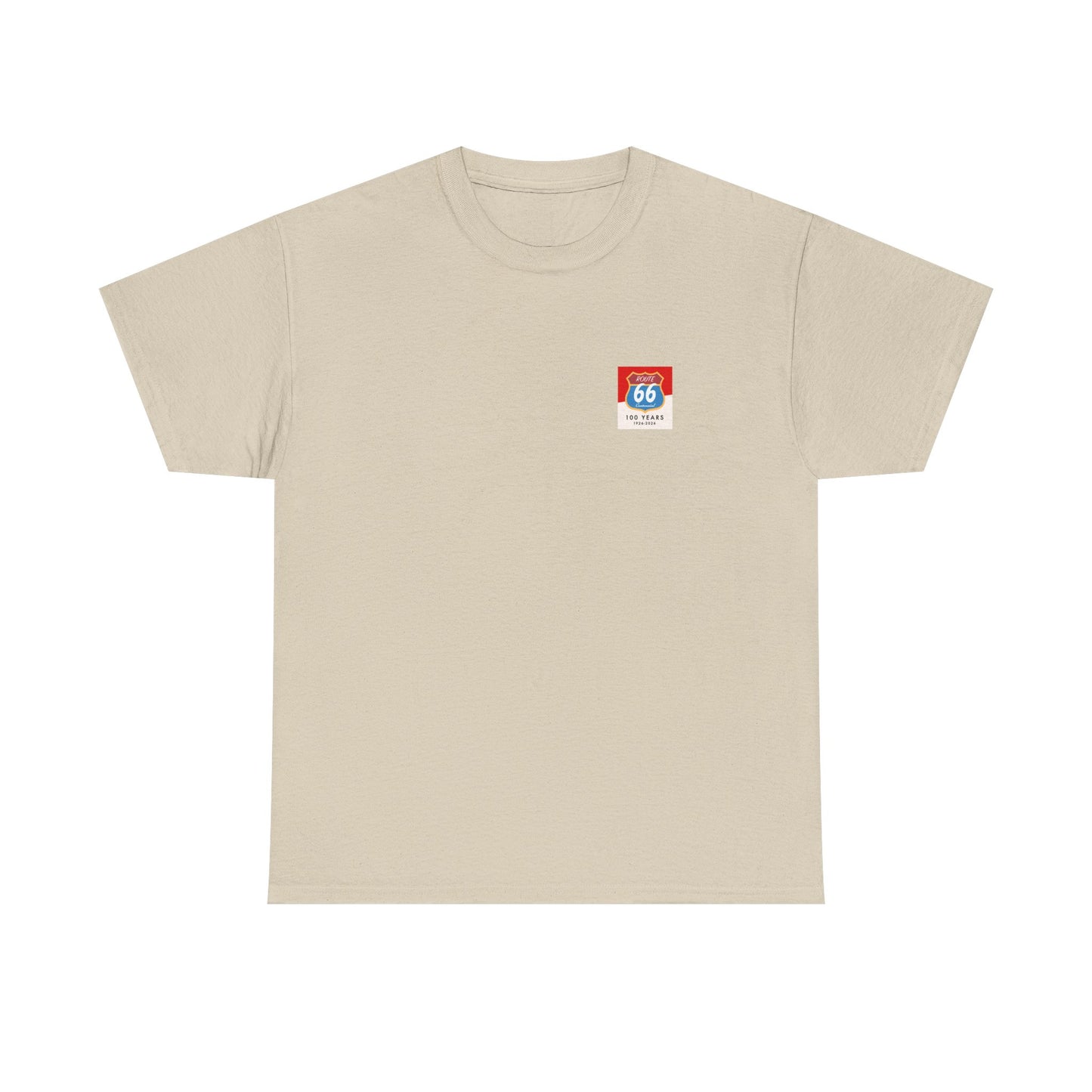Route 66 Centennial Tee — '100 Years 1926-2026' Retro Road Trip T-Shirt