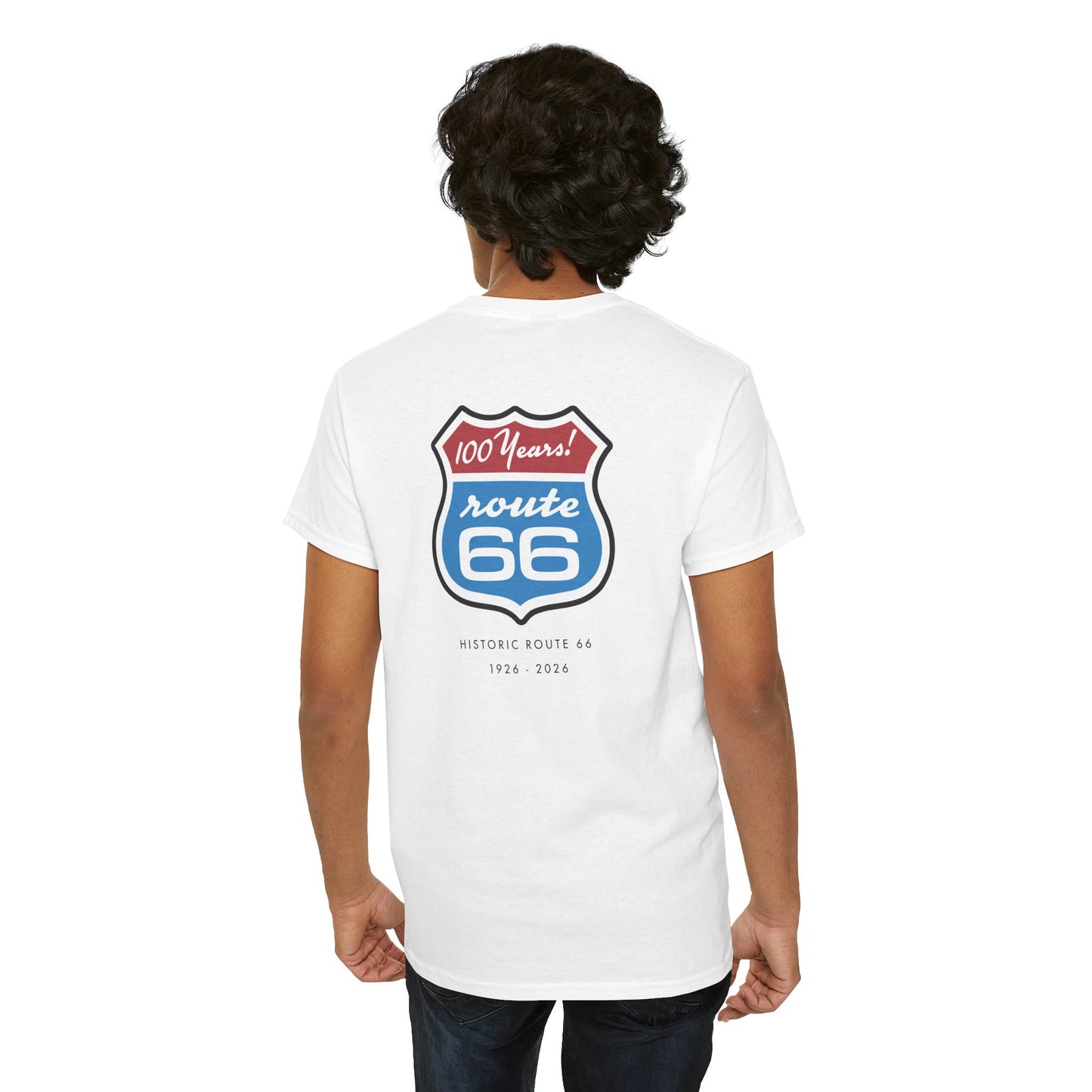 Route 66 100 Years T-Shirt — Vintage Road Trip Tee