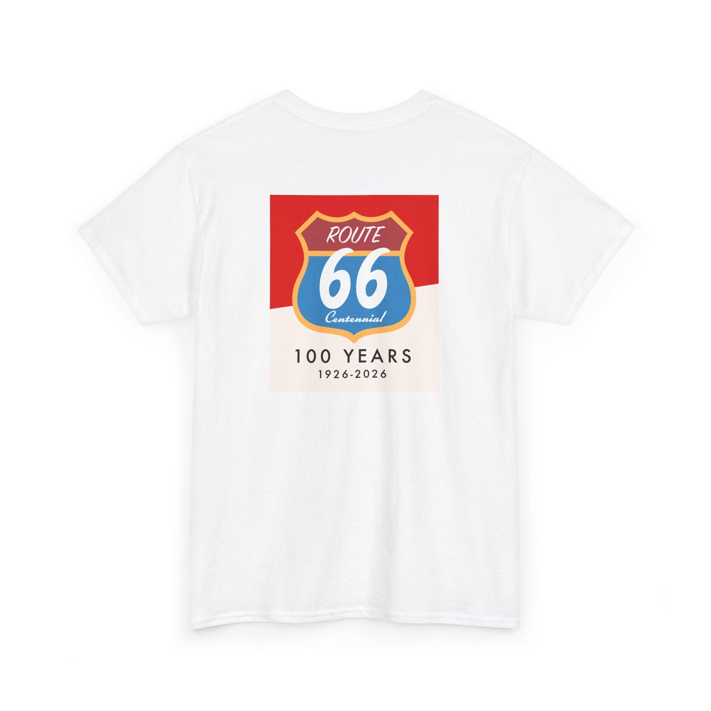 Route 66 Centennial Tee — '100 Years 1926-2026' Retro Road Trip T-Shirt