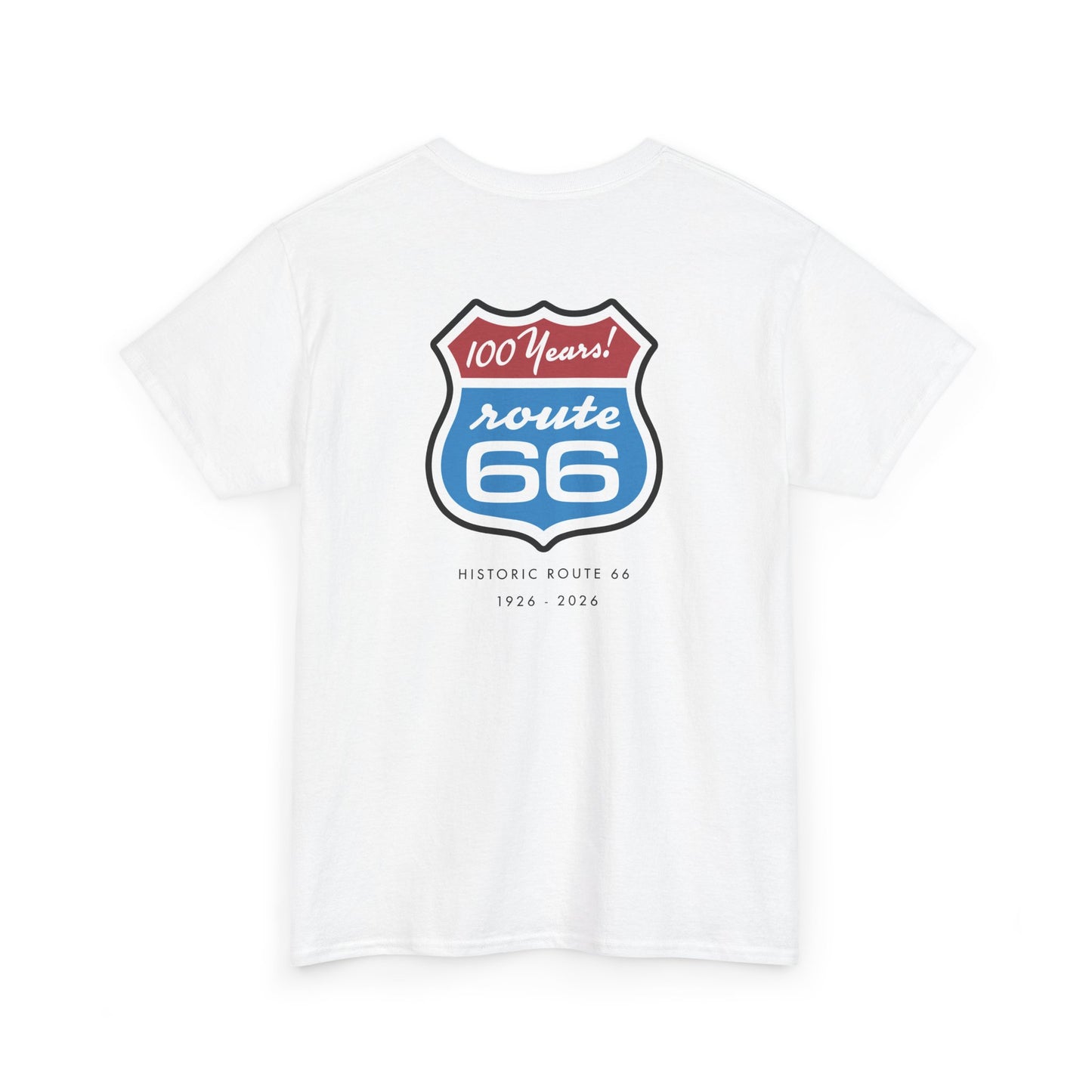 Route 66 100 Years T-Shirt — Vintage Road Trip Tee