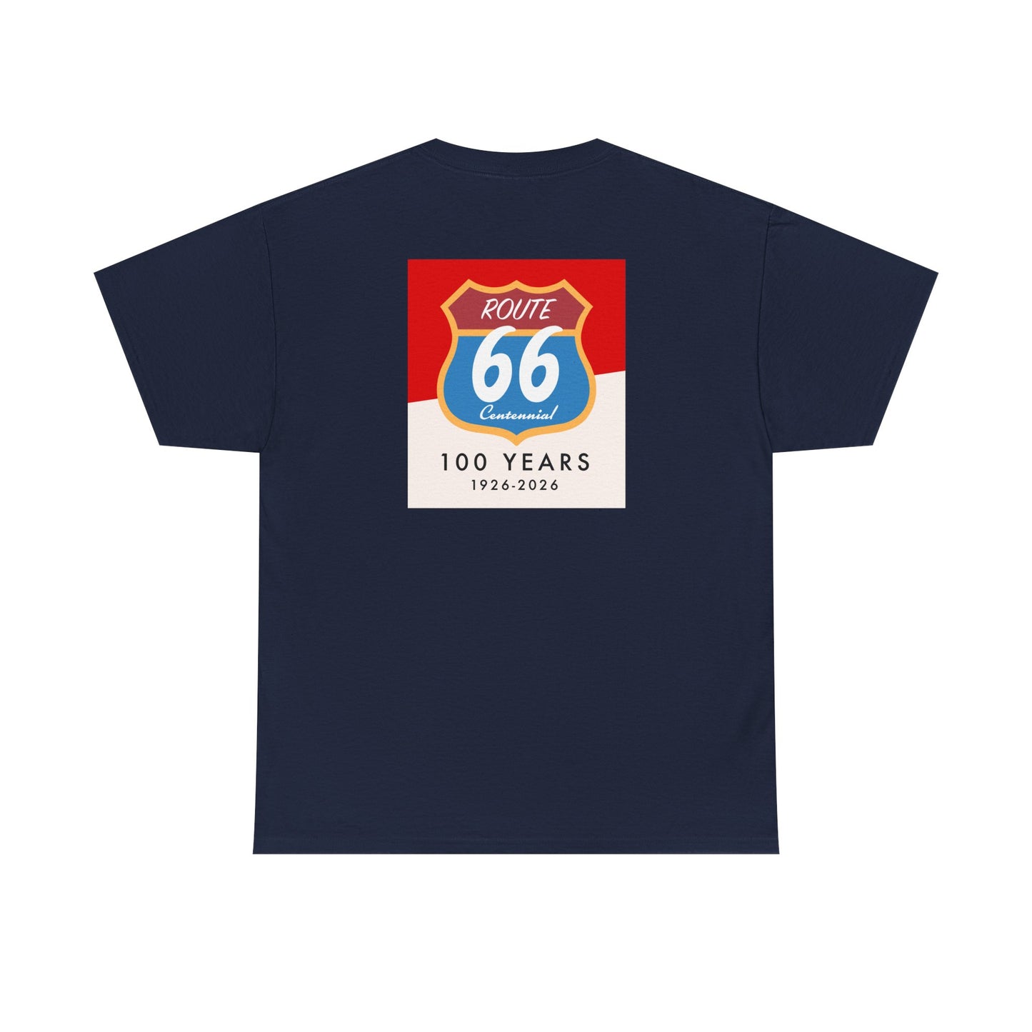 Route 66 Centennial Tee — '100 Years 1926-2026' Retro Road Trip T-Shirt