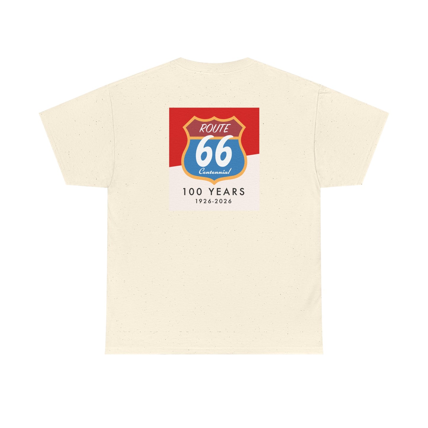 Route 66 Centennial Tee — '100 Years 1926-2026' Retro Road Trip T-Shirt