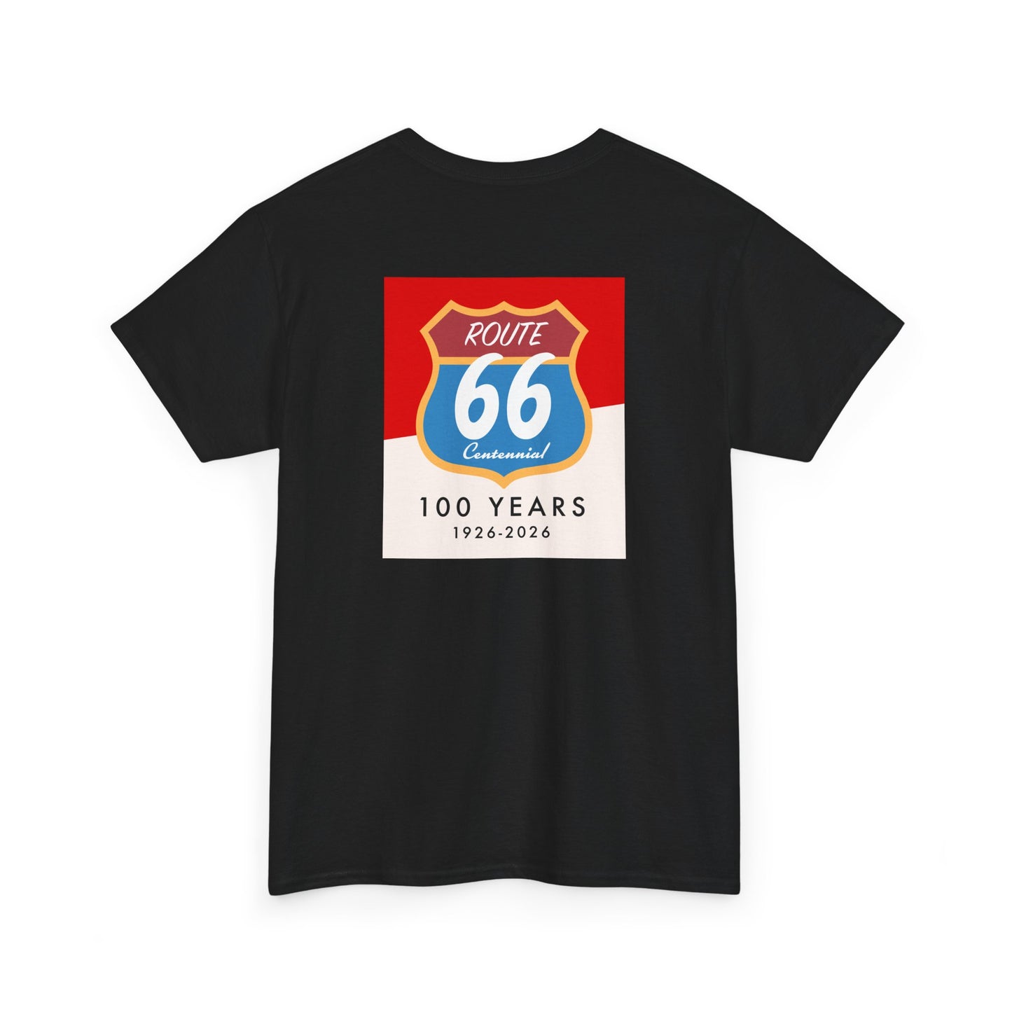 Route 66 Centennial Tee — '100 Years 1926-2026' Retro Road Trip T-Shirt
