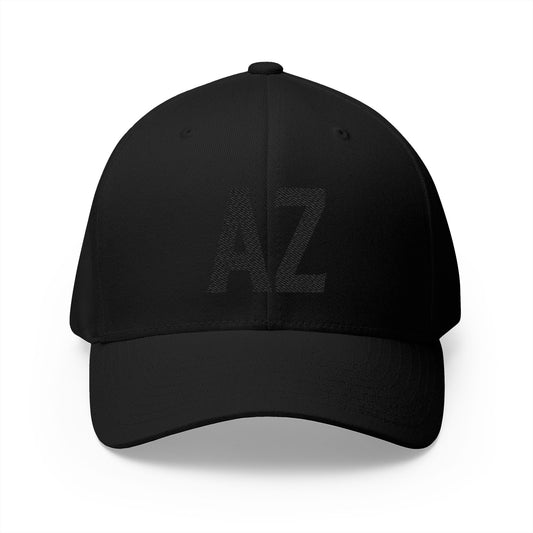 Blackout Edition AZ Embroidered Closed Back Hat