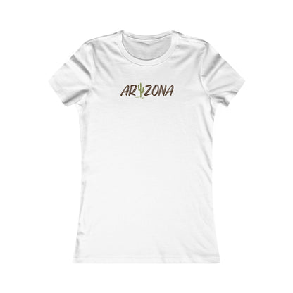 Arizona Cactus Logo Women's Tee