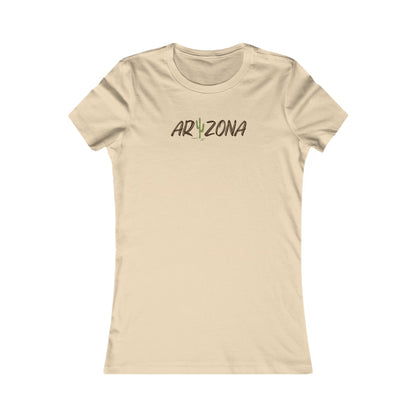 Arizona Cactus Logo Women's Tee