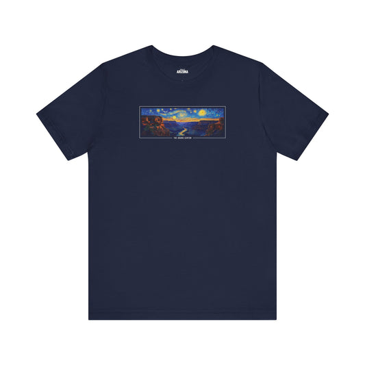 Starry Grand Canyon Van Gogh Inspired Arizona Unisex Tee
