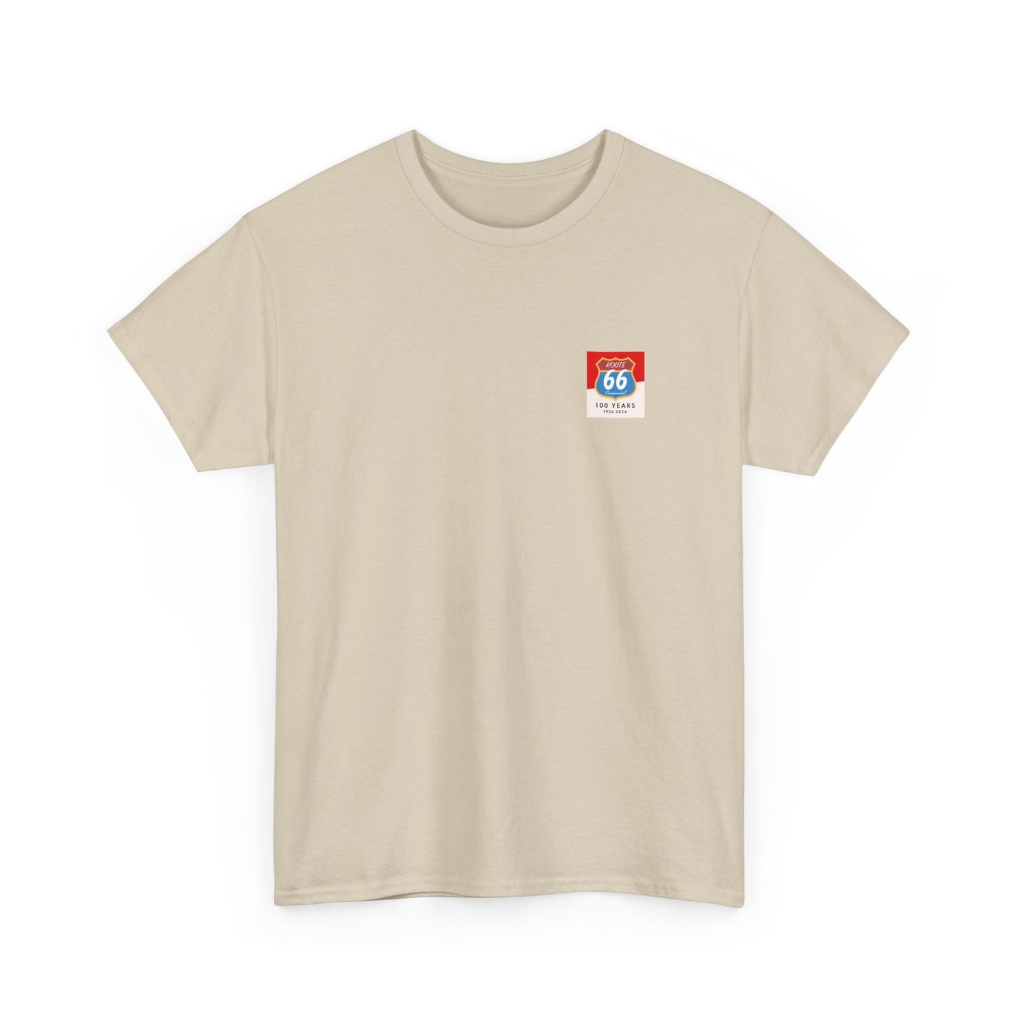 Route 66 Centennial Tee — '100 Years 1926-2026' Retro Road Trip T-Shirt
