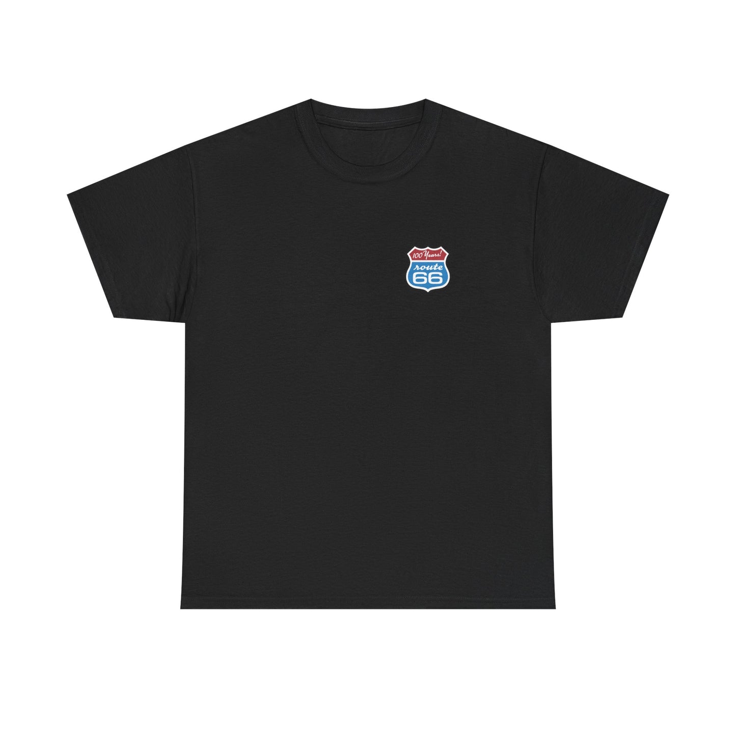 Route 66 Vintage Cars T‑Shirt — 100 Years Route 66 Sunset Graphic Tee
