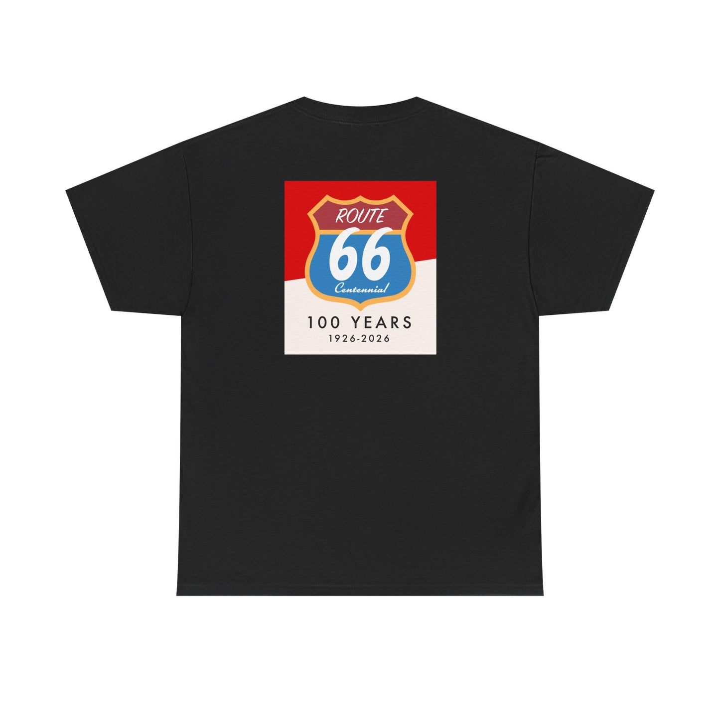 Route 66 Centennial Tee — '100 Years 1926-2026' Retro Road Trip T-Shirt