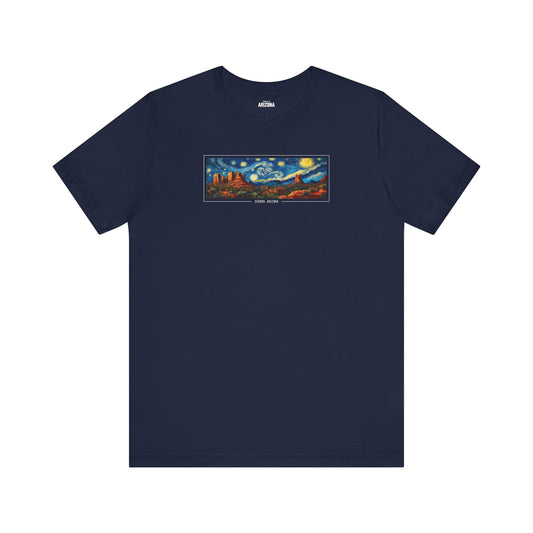 Starry Sedona Van Gogh Inspired Arizona Unisex Tee