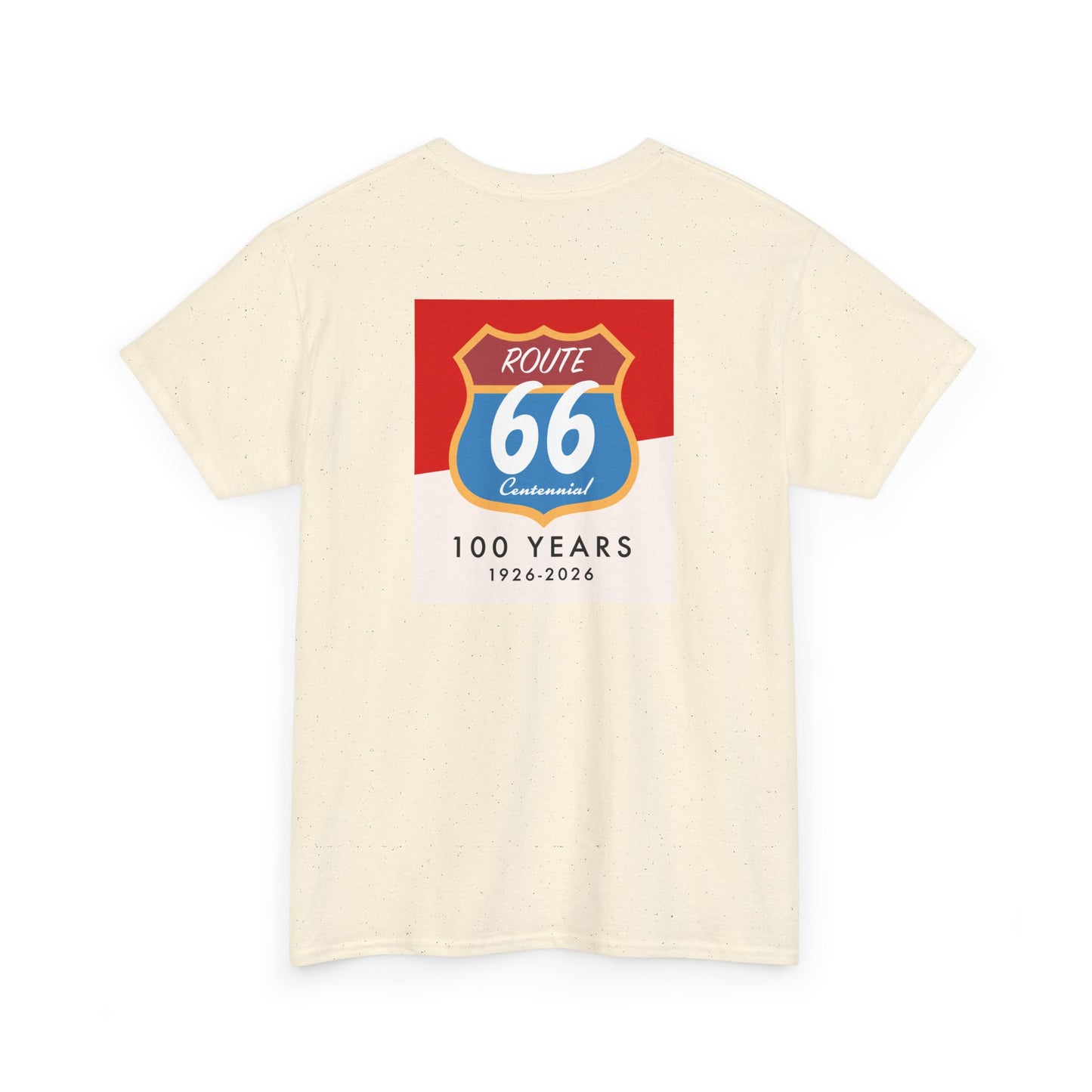 Route 66 Centennial Tee — '100 Years 1926-2026' Retro Road Trip T-Shirt