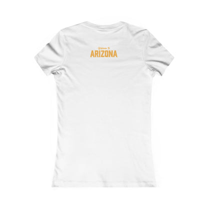 Arizona Abstract Cactus Women's Tee