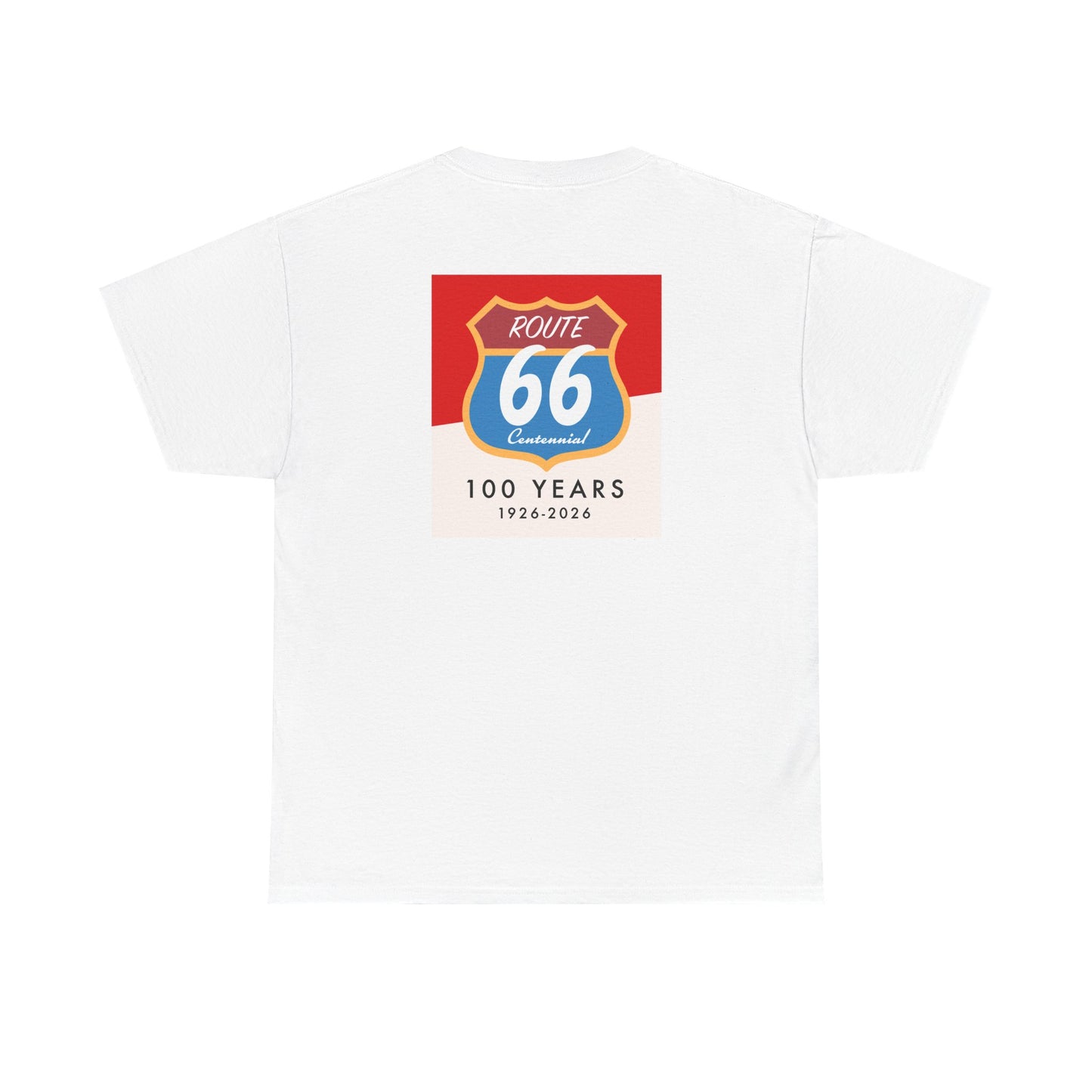 Route 66 Centennial Tee — '100 Years 1926-2026' Retro Road Trip T-Shirt